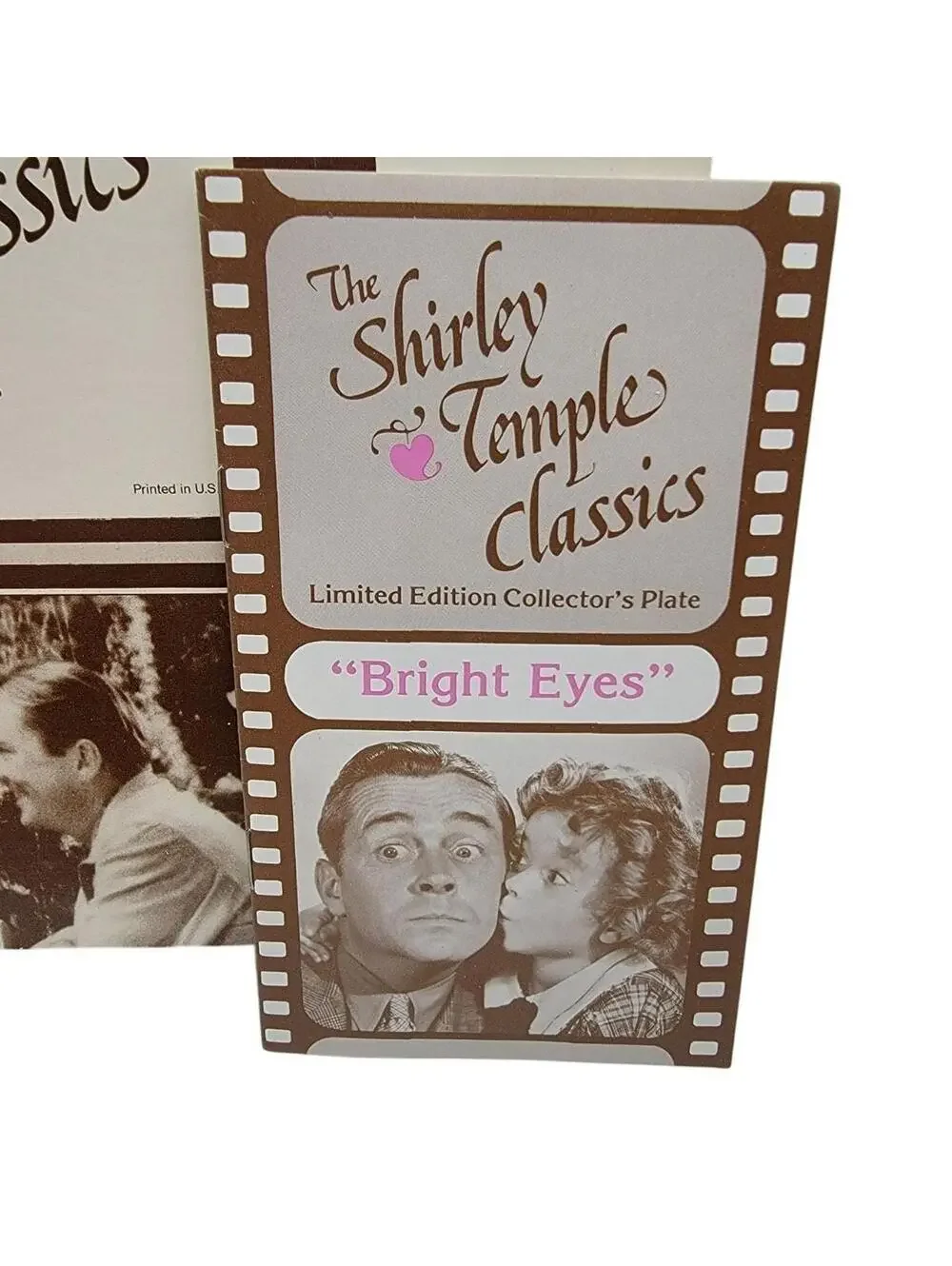Limited Edition Collector's Plate - Bright Eyes